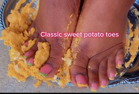 Classic sweet potato toes🥧