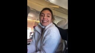 Sucking dick on the plane