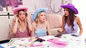 Three Fans, One Cock - Aria Sloane & Nicole Nichols & Sophia Sterling