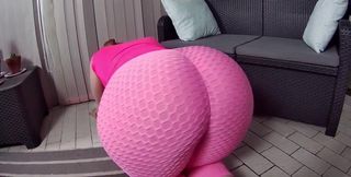 Stepsister Wants to Get Her Big Ass Fucked During Her Sport!