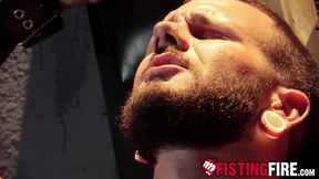 Tatted hunk Johnny Hill endures all the flogging while begging for mercy