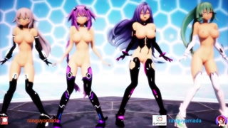 MMD R18 Neptunia Ghost Dance