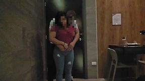 pregnant girl nextdoor came for sugar and ended-up swallowing my cum!