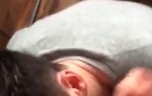 Hot guy swallows big load