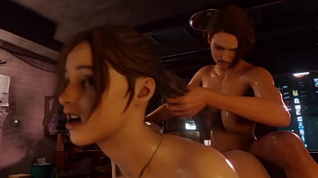 Jill valentine FUTA fucks Claire and Ada