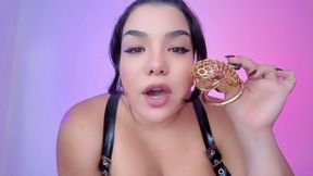 Locked & Teased in My Golden Chastity
