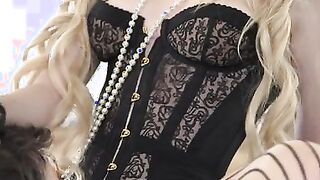 The November fantasy of the month is Kenzie Reeves, who looks Hottie as hell inside her corset getup with high