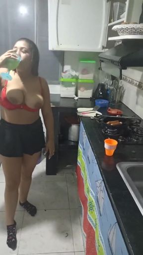 Fuck the Neighbor Who Is Very Hot with a Very Big Ass - Part 28