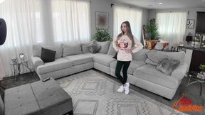 Hot Natural Blonde Gets Holiday Dick Bts - Breezy Bri