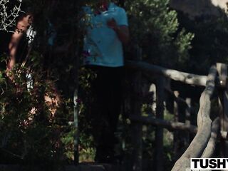 TUSHY Fiery Siren Eva Generosi Gapes Her Consummate Petite Butt During Passionate Anal