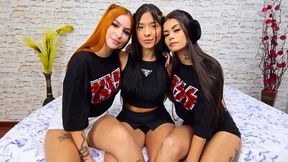 BOLD GIRLS KISSES TEEN'S - VOL # 654 - ANA YUMI, SUZY G and LARINHA - NEW MF MAR 2025 - FULL VERSION