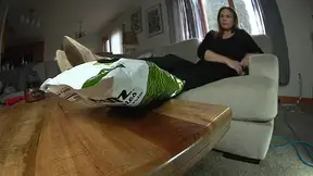 Eating Chips While Dangling Shoes, 1st
