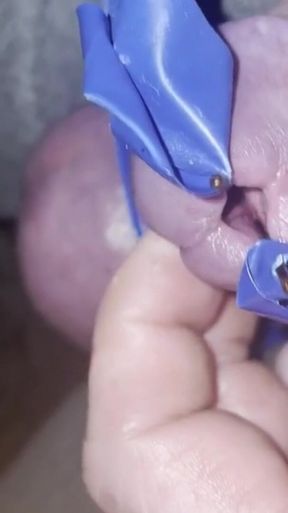 Candle Wax Peehole Insert