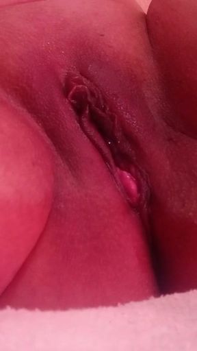 Cute tits massaging and I end up masturbating to get rich   Clip 2