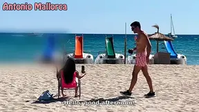 Hottie Colombian bikini beauty gets picked up at the beach and has wild sex