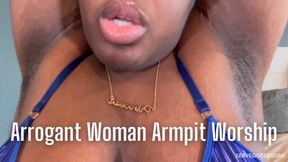 Arrogant Woman Armpit Worship - Royal Ro