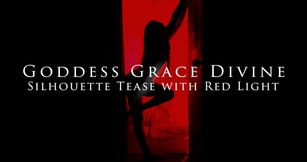 Silhouette Strip Tease with Red Light
