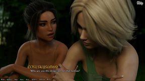3D Anime Chick Shows Her True Colours With Seductive Moonlit Rendezvous