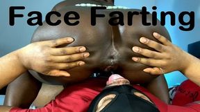 LUCKY GUY EATS ASS | And then she FARTS in his face