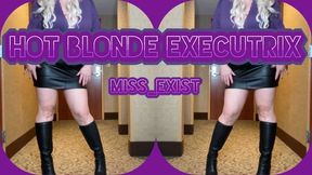 Hot Blonde Executrix