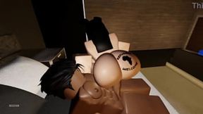 Reuploaded Busty Bunny Girl Stretched in Condo with Subs