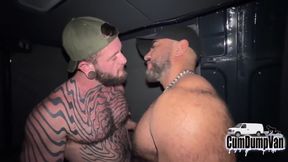 Cum Dump Van Gang Bang Tatted White American All Stud Group Raw Sex BBC