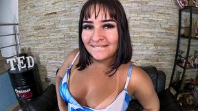 completou 18 anos e foi fazer seu primeiro porno e deu o cu pela primeira vez na vida - bruna valente