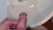 Horny Guy Can’t Hold His Pee Anymore – Moaning and Stroking While Pissing a Lot / MALE SQUIRT