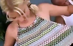 Misty parks gets nailed by two black cocks