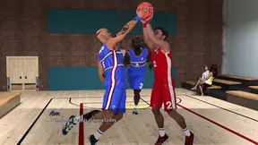 College blonde gives sloppy blowjob in bathroom stalls