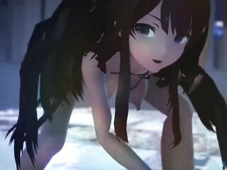 Mmd R18 Wild Whore wish Anal Bang in the Pool