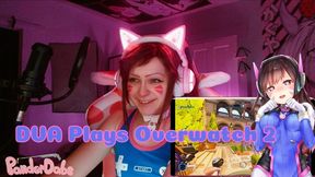 Dva plays Overwatch