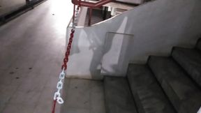 Outdoor piss and Nude Walk