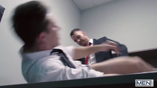 MENSEXGEAR - Paul Canon's Electronic Butt Plug Is Unleashed When He Interviews With Hot Kit Cohen