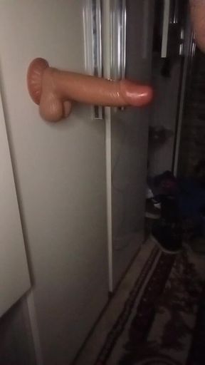 Futai Cu Dildo Singura