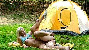 Lovita Fate sucks an old prick and gets boned outdoors