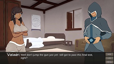 Cummy Bender Episode 14 - The Master of Cum Korra fuck hard - No Commentary