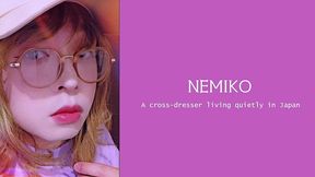 (途中で終わってます。いかされたところは撮れてないです。)nemi anal play japanese cross dressing