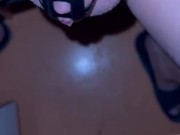 nipple play and cup in chastity