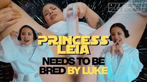 Princess Leia Needs to be Bred by Luke FHD