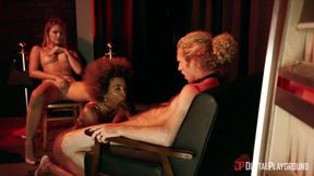 Strip Club Seduction Turns into an Interracial Threesome