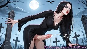 Futanari Morticia Addams