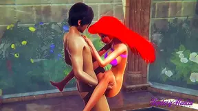 Ariels Hot Ocean Tryst – Seductive Mermaid Gets Filled Deep Underwater