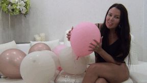 I pop a lot of balloons Bb