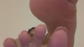 Late night silent teasing