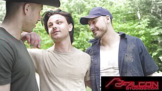 Jock Needs To Pass INITIATION WITH FUCK TRAIN SPITROAST