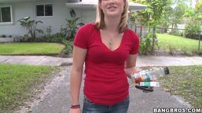 A southern gall takes a ride on the Bang Bus