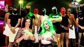 Dirty Threesome F*ck Festival: Cream-Filled Oral&#x1F61C; Deviance Orgy