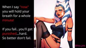 Ahsoka Tano is your Master JOI (Breathplay, CBT)