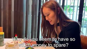 Rich Gal Asks For Sex Online, Wears Red Underwear & Gets Fucked In Luxury Hotel